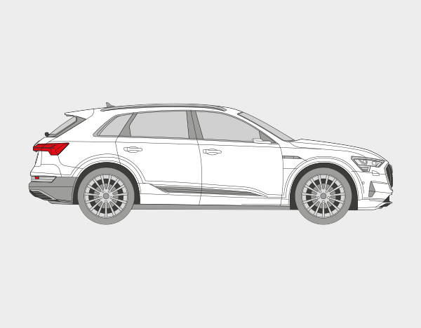 Belettering personen wagen